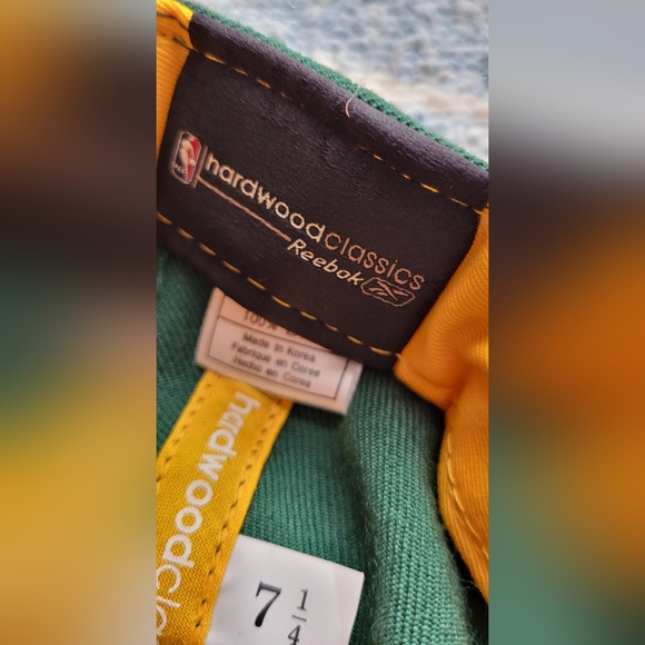 REEBOK Seattle Supersonics hardwood classic  NBA  hat - Picture 7 of 7